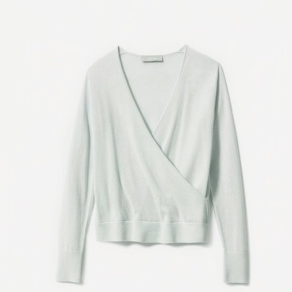 Everlane Cashmere Wrap Sweater Size 6